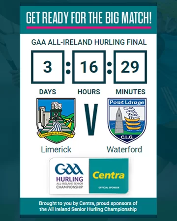 GAA Hurling interactive rich media display ad